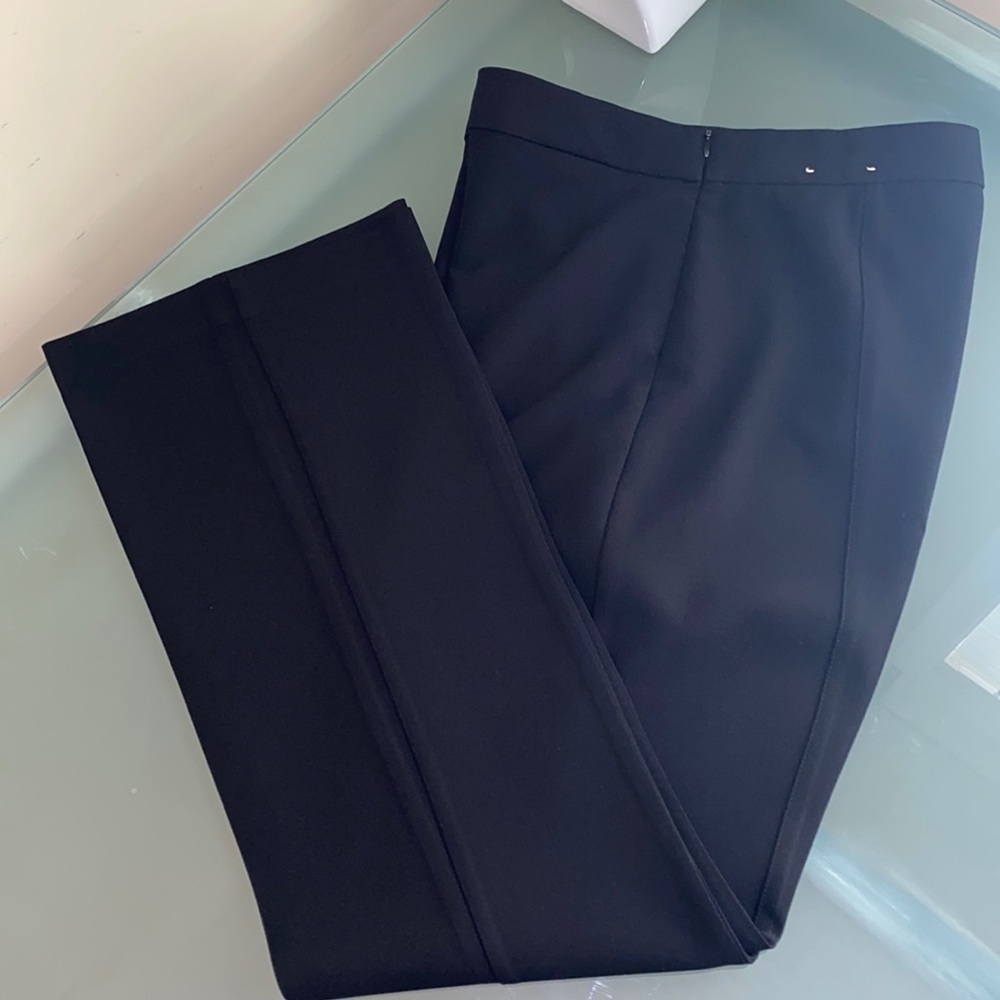 ANN Taylor Pants Ann Taylor Black Wide Leg High Waist Pants Size 10